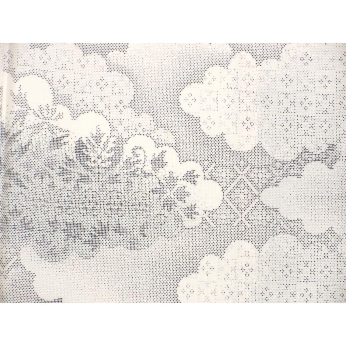 【未使用品】紬　九マルキ　証紙付【本場大島紬】