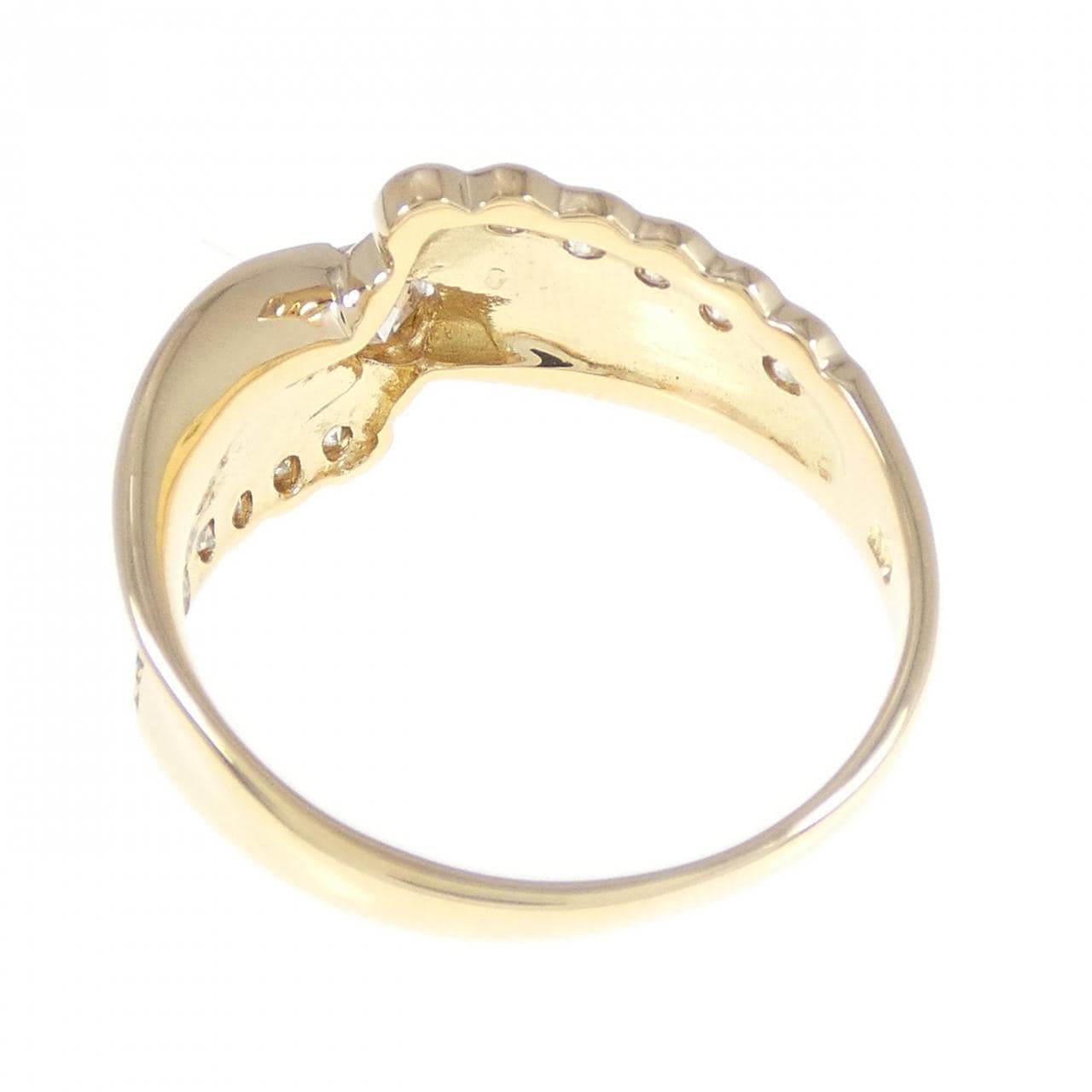 K18YG ダイヤモンド リング 0.50CT