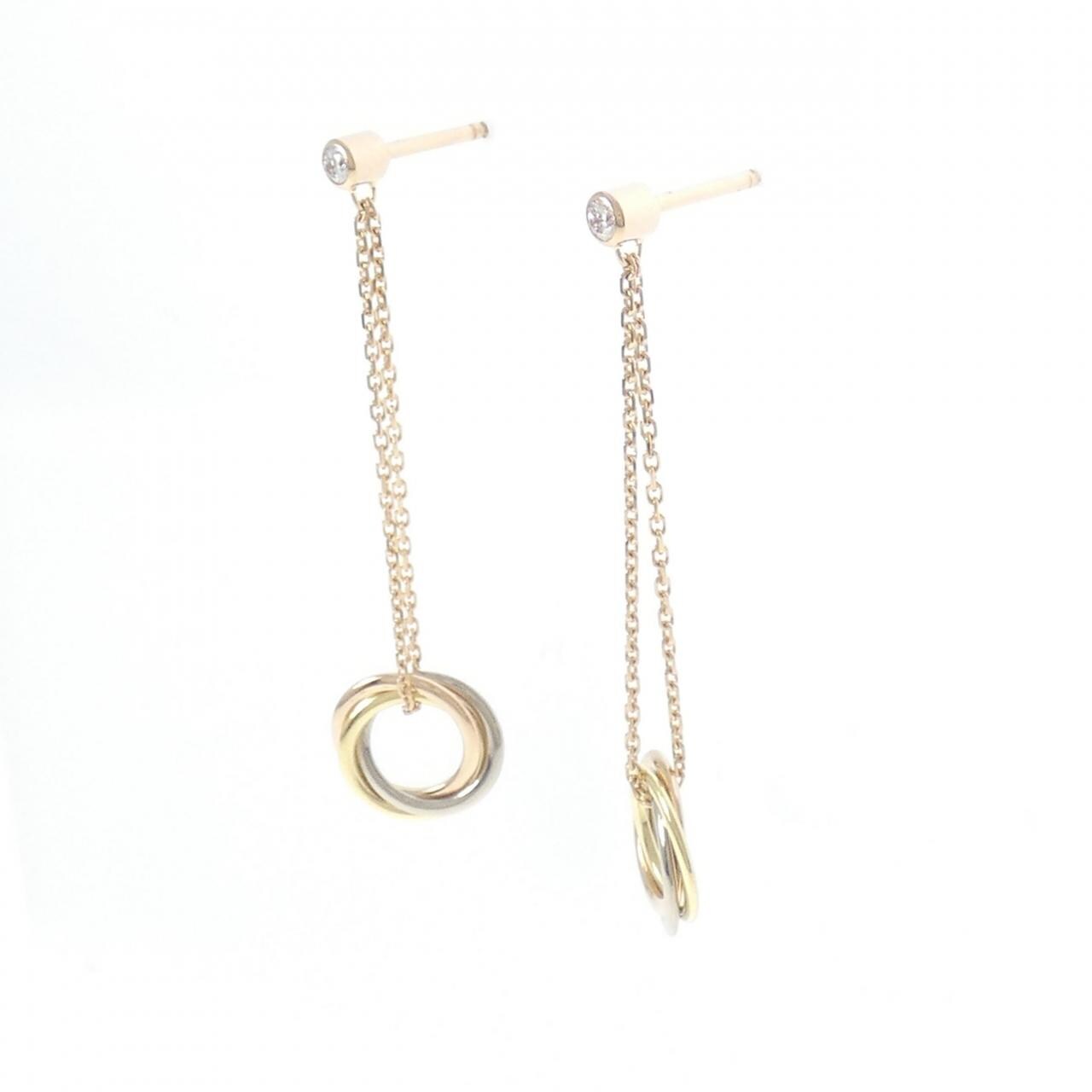 Cartier Trinity耳環