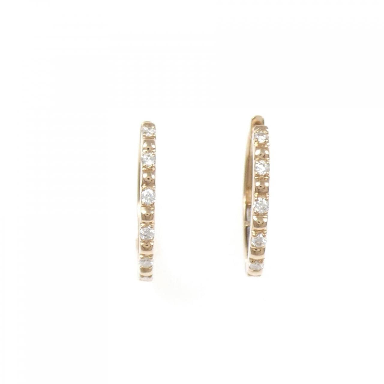 K18PG ダイヤモンド ピアス 0.20CT