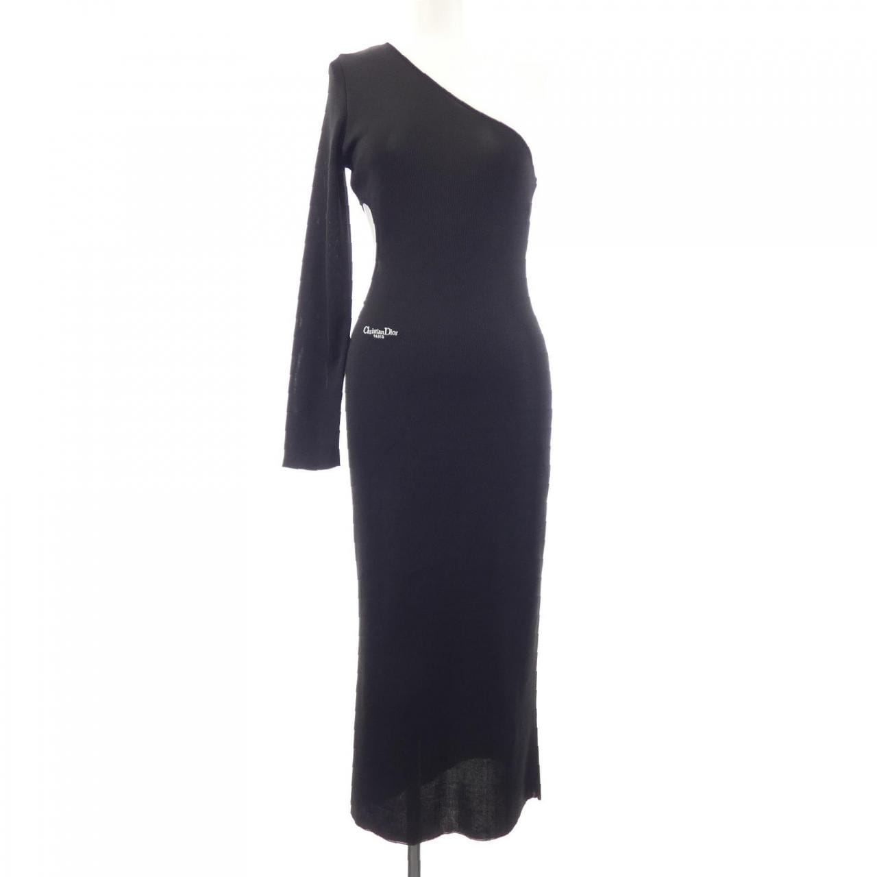 クリスチャンディオール CHRISTIAN DIOR アシンメトリーミディドレス 524R23A6008 ワンピース