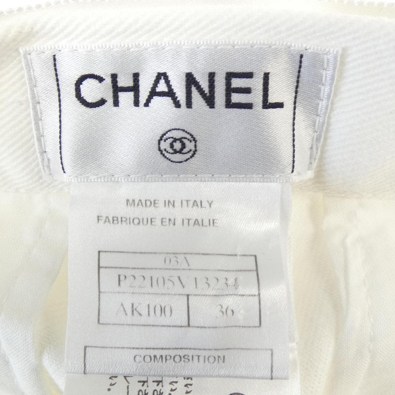 【ヴィンテージ】シャネル CHANEL P22105V13234 03A パンツ