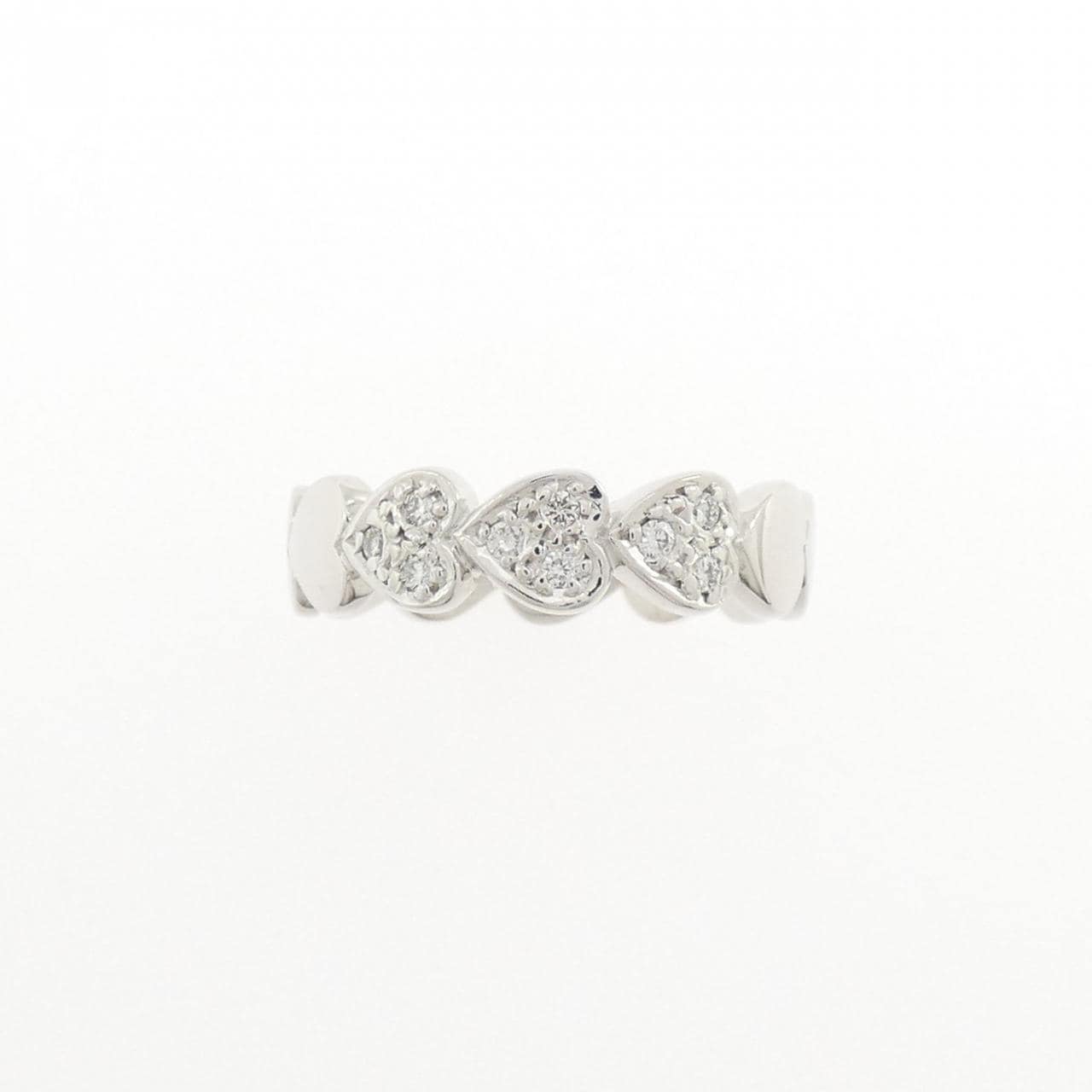 スタージュエリー ハート ダイヤモンド ピンキーリング 0.05CT