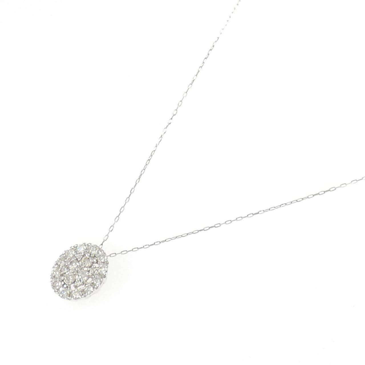 PT950/PT850 ダイヤモンド ネックレス 0.40CT