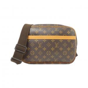 LOUIS VUITTON Monogram Reporter 28 公分 M45254 單肩包