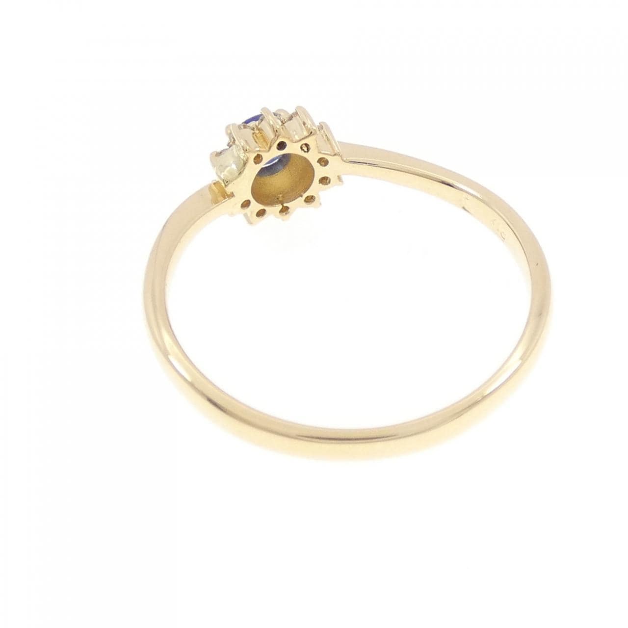 K18YG サファイヤ リング