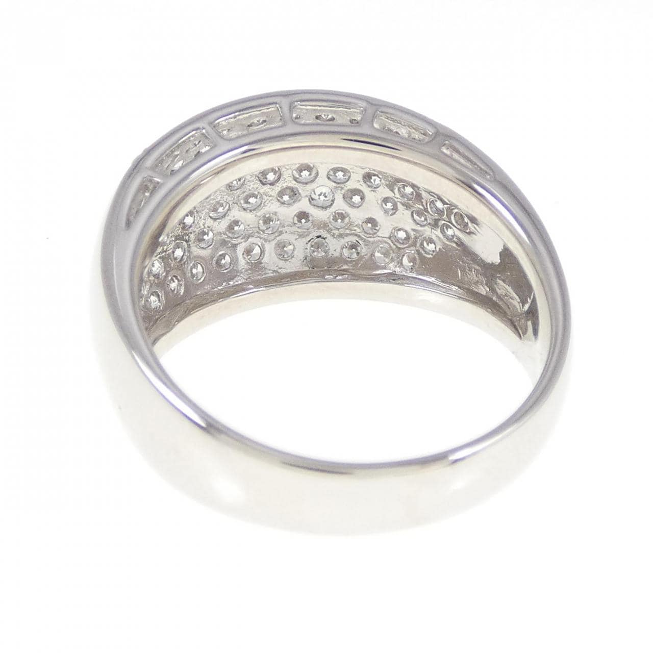 PT Pave Diamond Ring 1.36CT