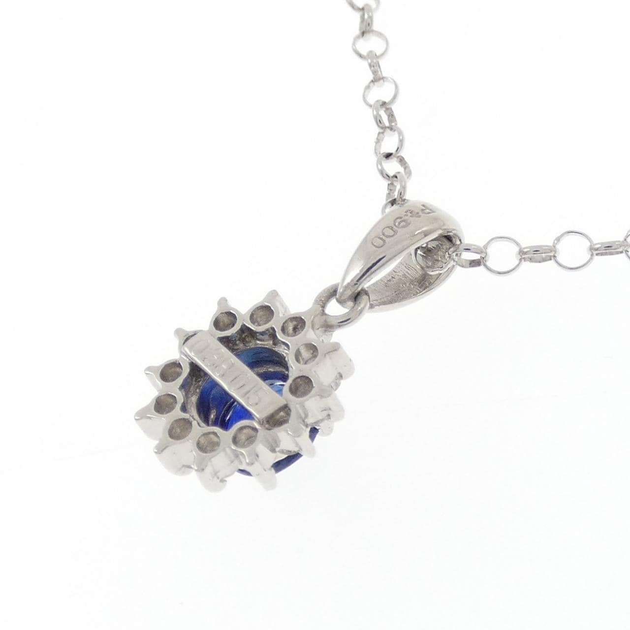 PT900/PT850 サファイヤ ネックレス 0.38CT