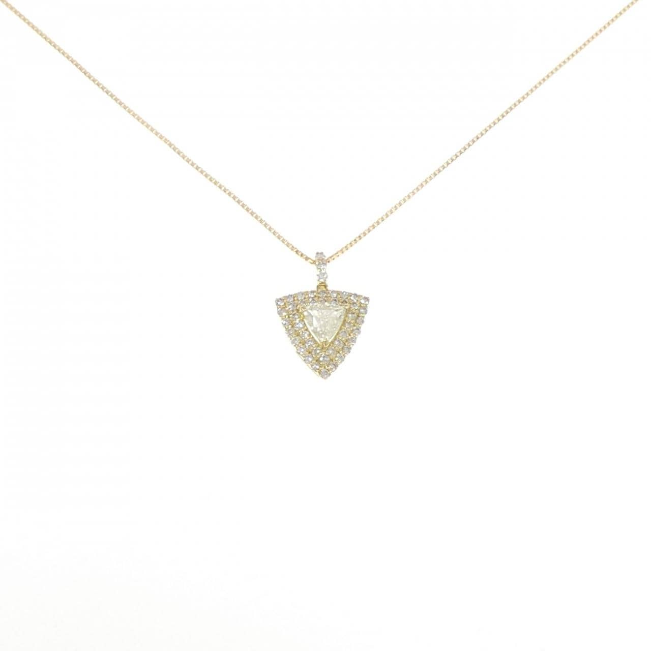 【新品】K18YG ダイヤモンド ネックレス 0.30CT