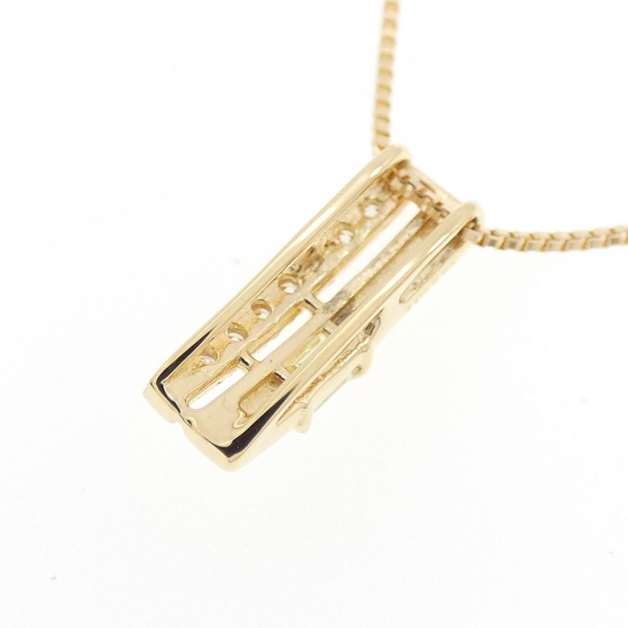 【新品】K18YG ダイヤモンド ネックレス 0.12CT