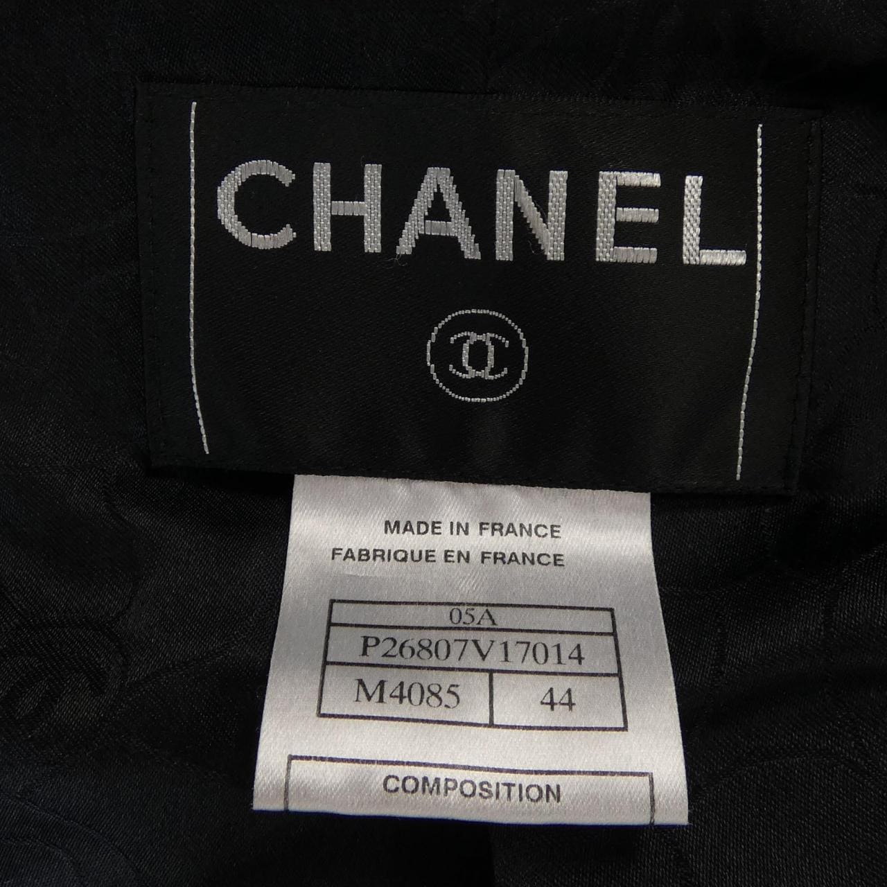 [vintage] CHANEL collarless jacket