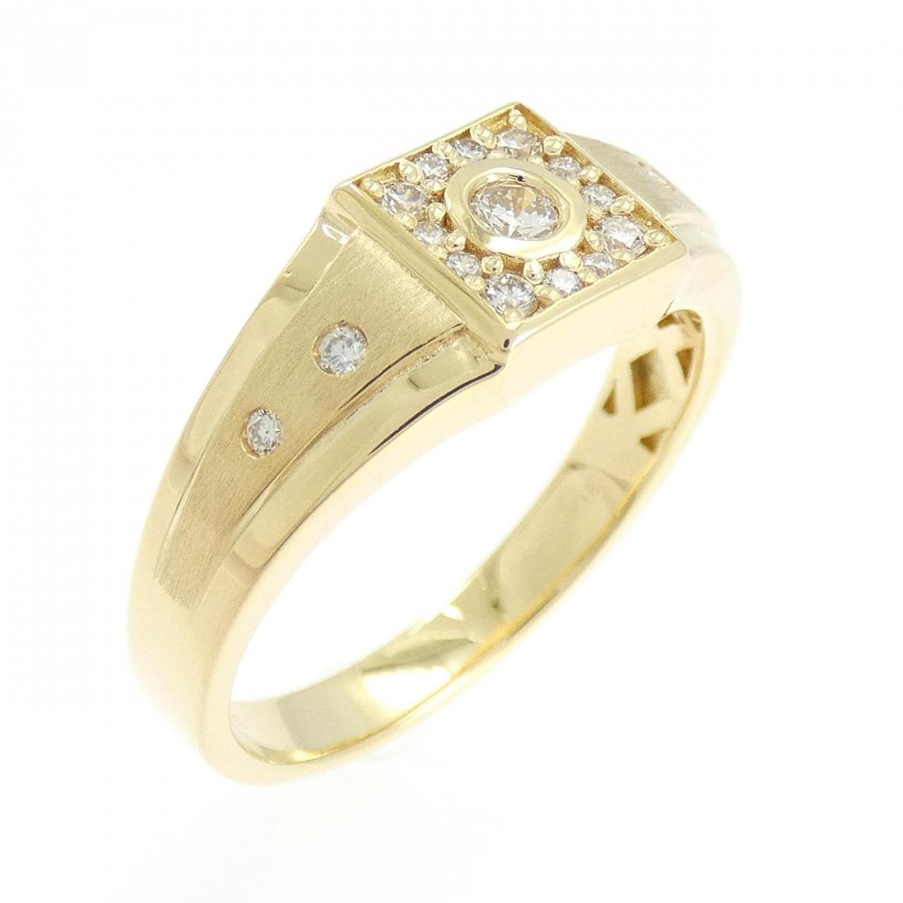 【新品】K18YG ダイヤモンド リング 0.26CT