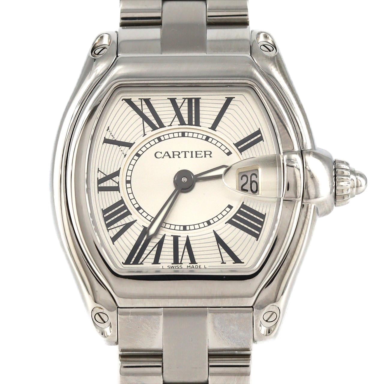 カルティエ ロードスターSM W62016V3 SS クォーツ