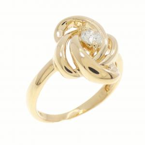 K18YG ダイヤモンド リング 0.15CT