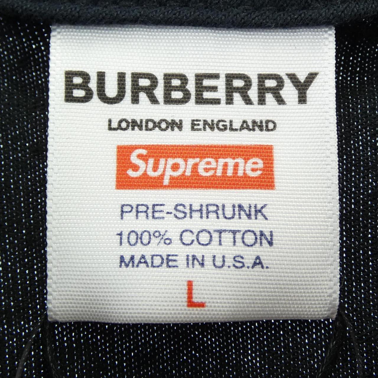 SUPREME Burberry Box Logo T-Shirt