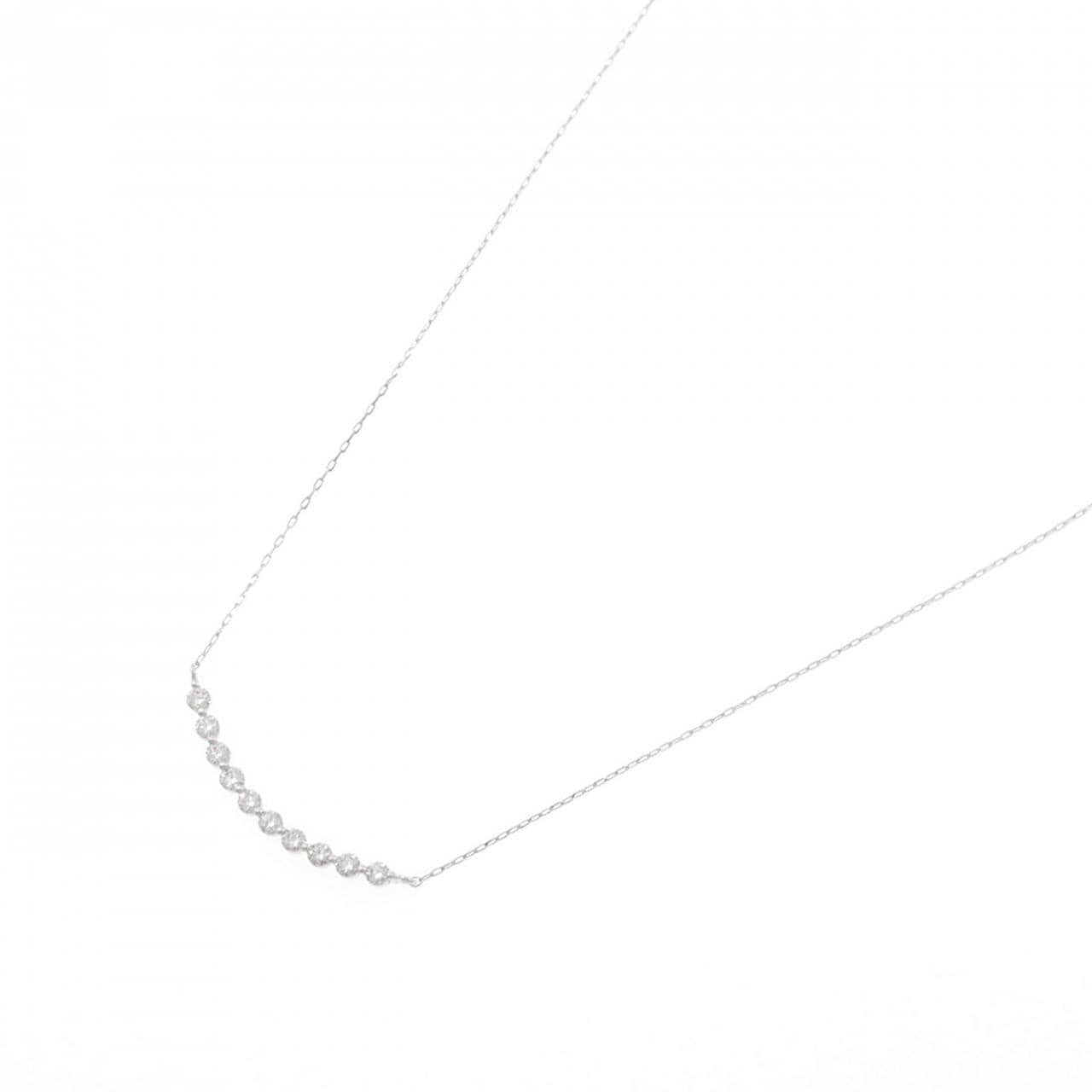PT950/PT900 ダイヤモンド ネックレス 0.30CT