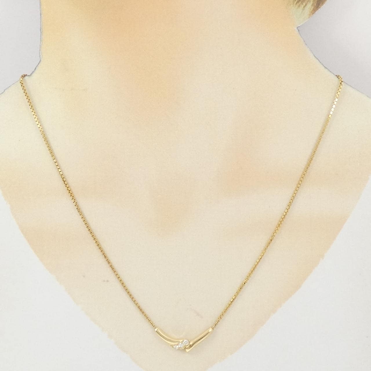ポーラ ダイヤモンド ネックレス 0.09CT