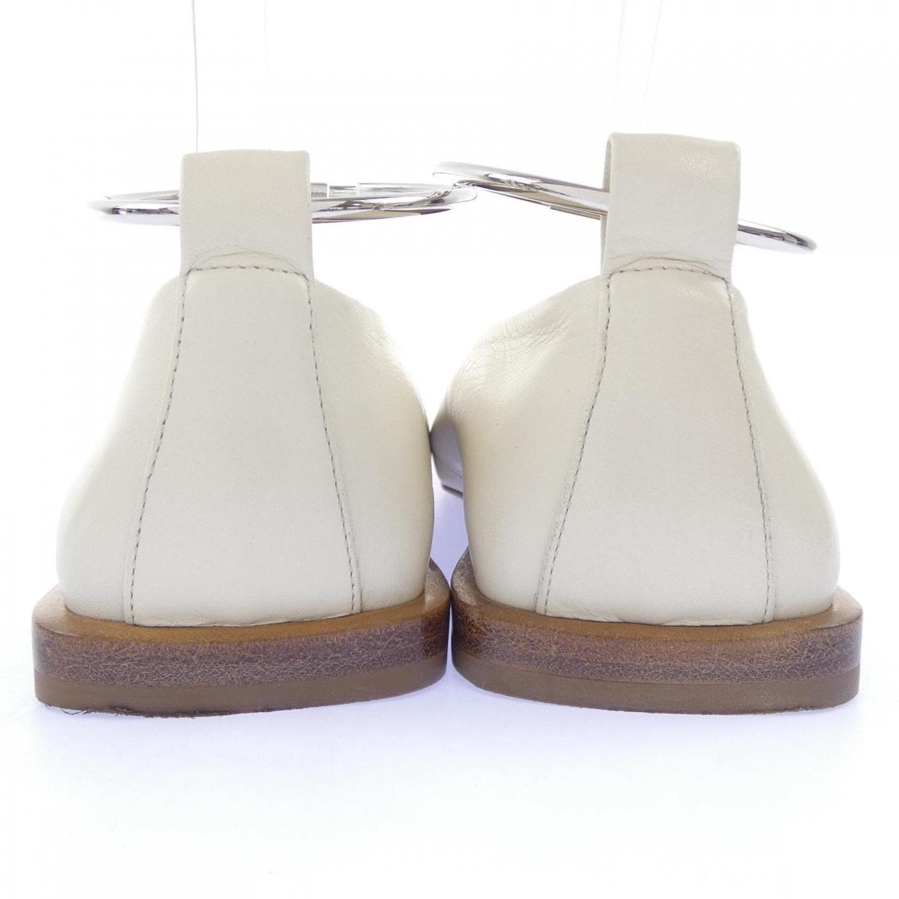 ジルサンダー JIL SANDER Ring Ballerina Bone フラットシューズ