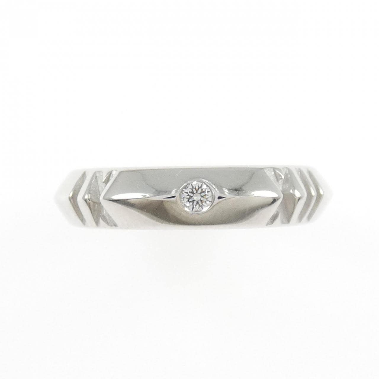 ティファニー アトラス Xクローズド ナロー リング 0.10CT
