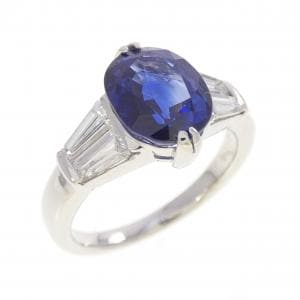 PT900 サファイヤ リング 2.54CT