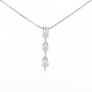 PT900/PT850 ダイヤモンド ネックレス 1.638CT