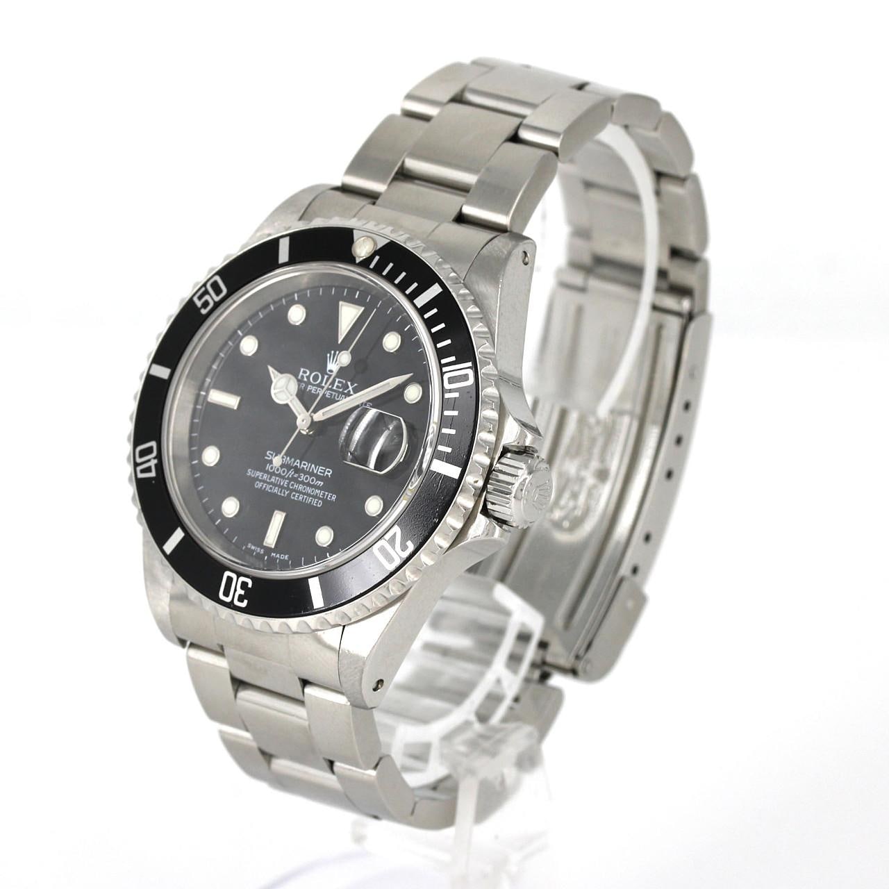 【ノーメンテナンス還元価格】ロレックス サブマリーナーデイト 16610. SS 自動巻 A番