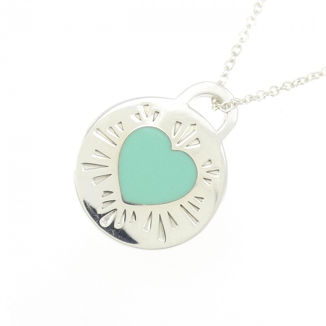 TIFFANY round heart necklace