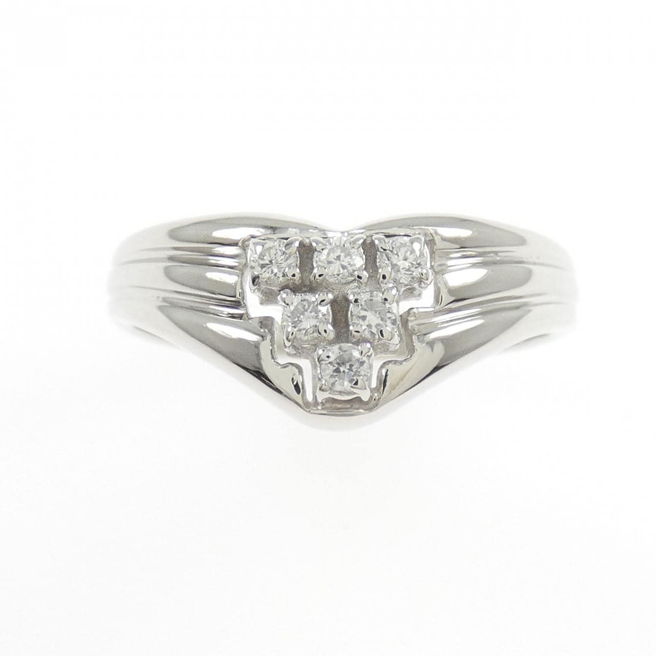 PT900 ダイヤモンド リング 0.085CT