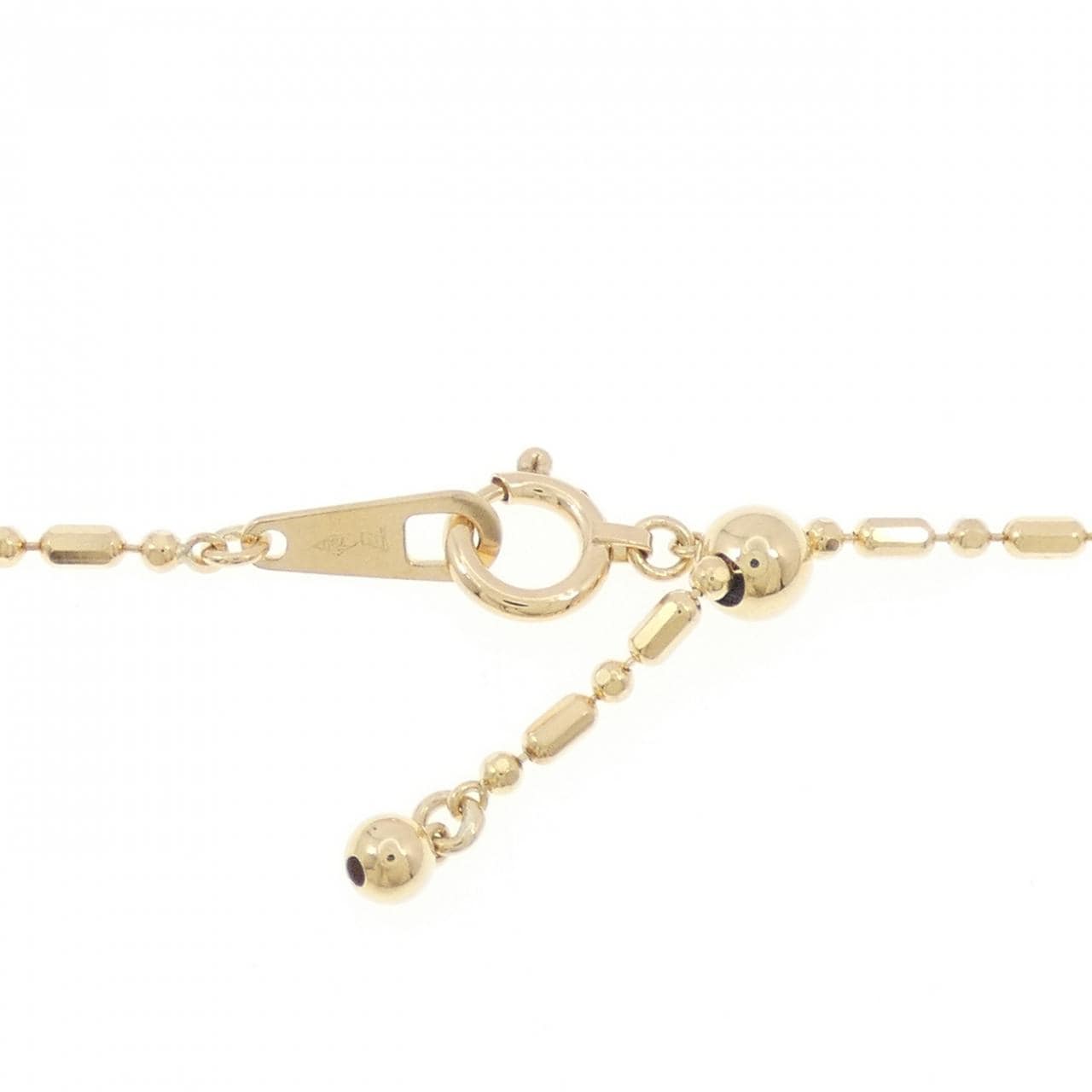 K18YG スター×ムーン ボルダーオパール ネックレス 12.24CT