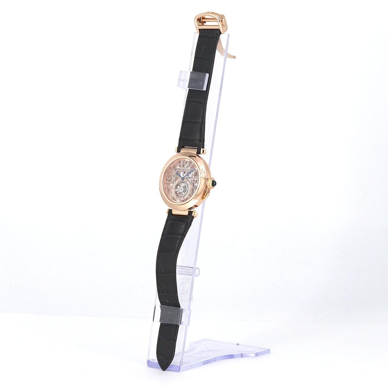 カルティエ パシャ･ドゥ･カルティエ トゥールビヨン PG WHPA0006 PG･RG 手巻