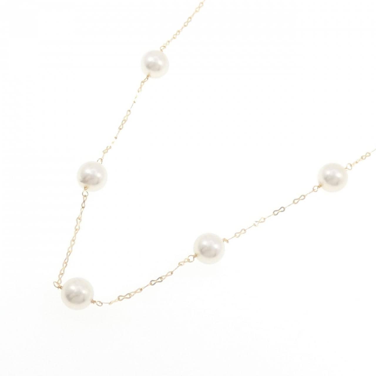 K18YG アコヤパール ネックレス