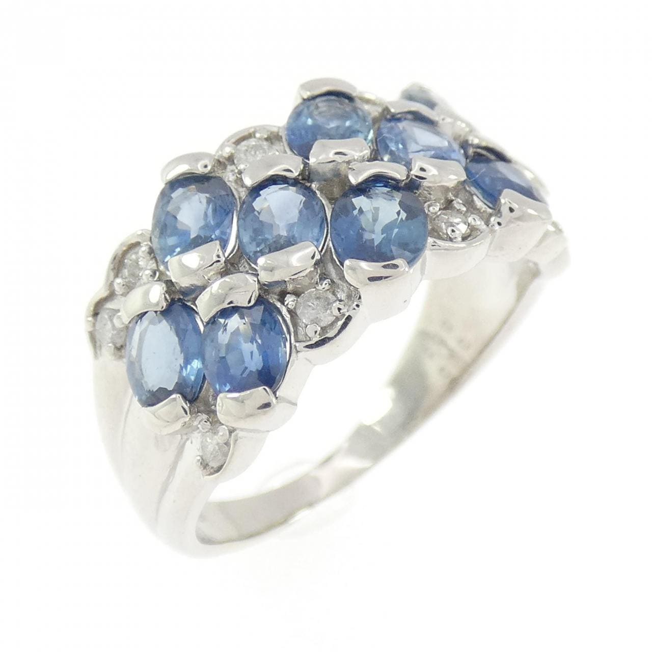 PT900 サファイヤ リング 2.00CT