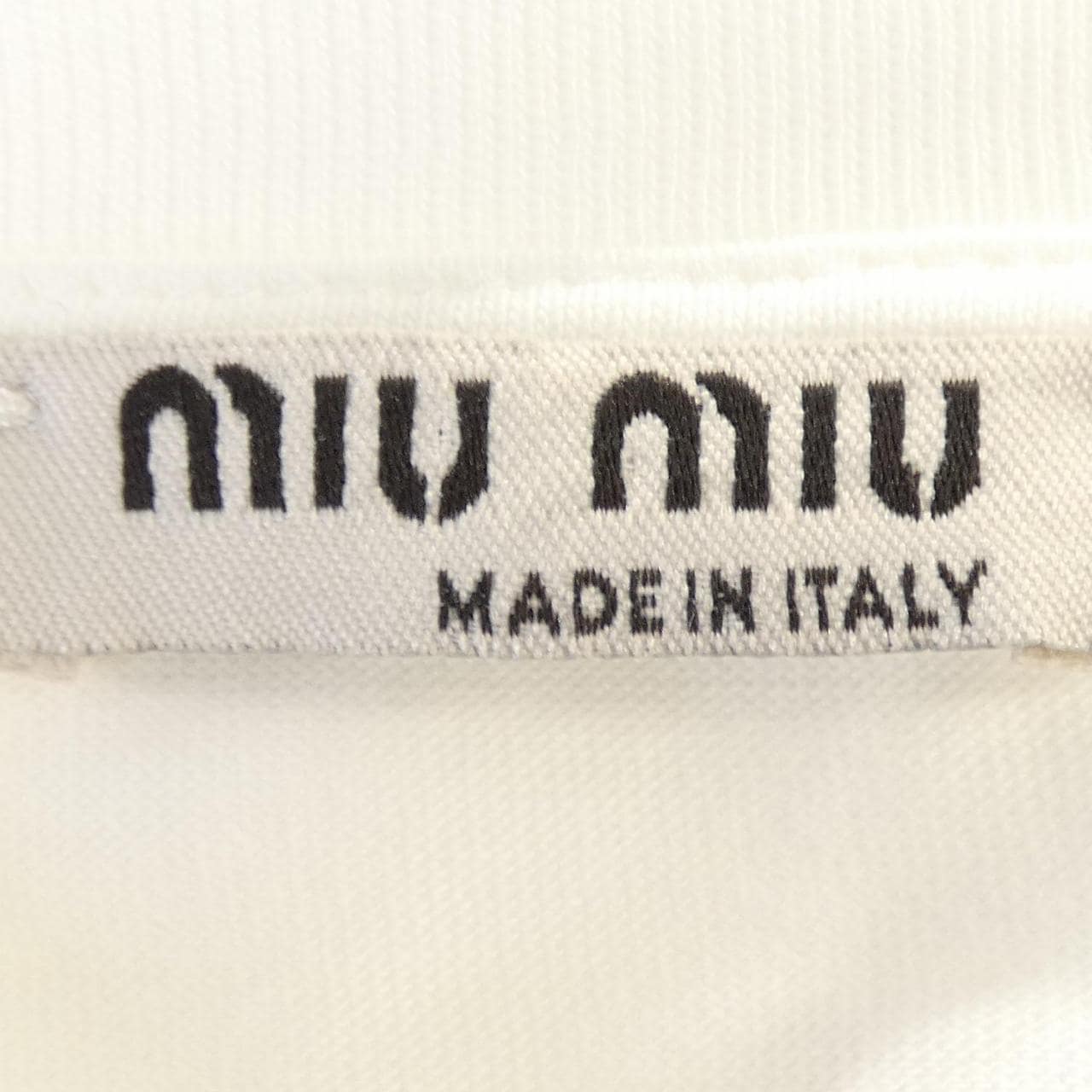 ミュウミュウ MIU MIU MJN316 1ZL7 Tシャツ