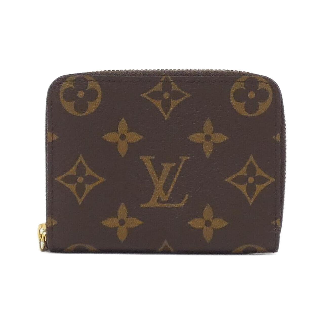 LOUIS VUITTON Monogram拉链零錢包 M60067 零INCASE