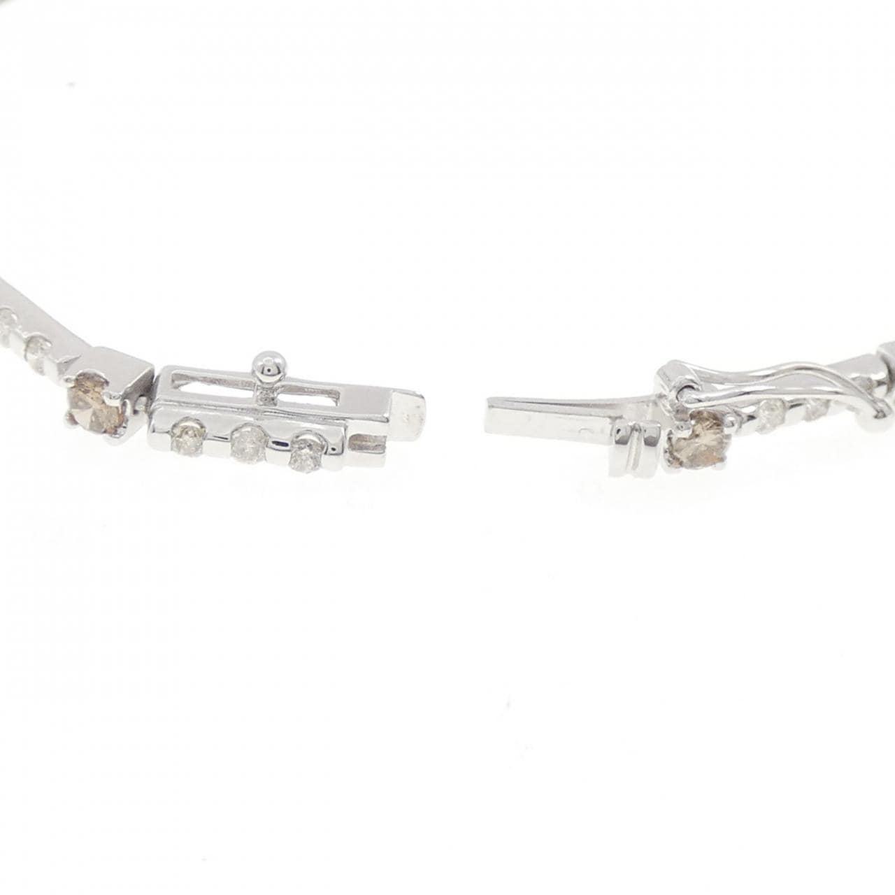 K18WG ダイヤモンド ブレスレット 1.80CT