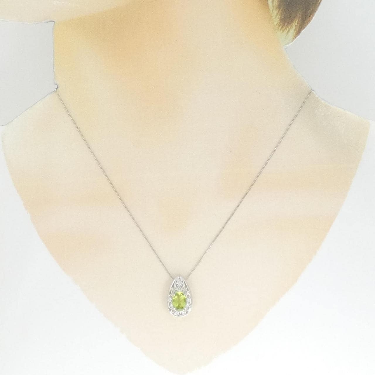 [新品] PT橄榄石项链 1.37CT