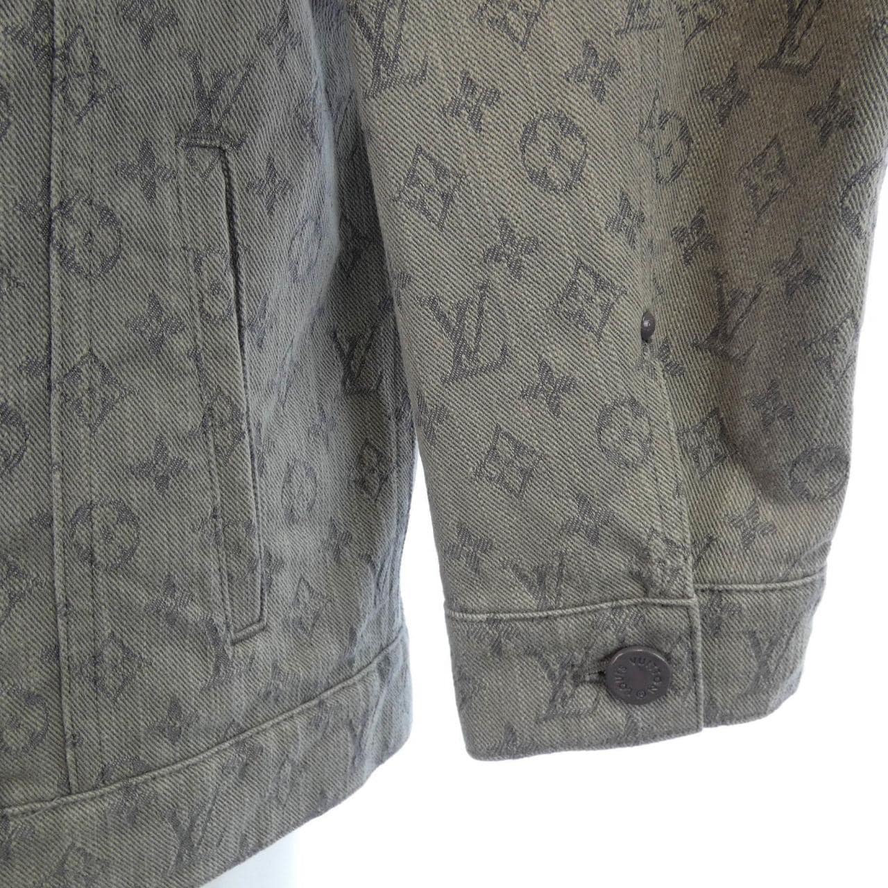 ルイヴィトン LOUIS VUITTON モノグラムデニムジャケット HHA21WQJQ デニムジャケット