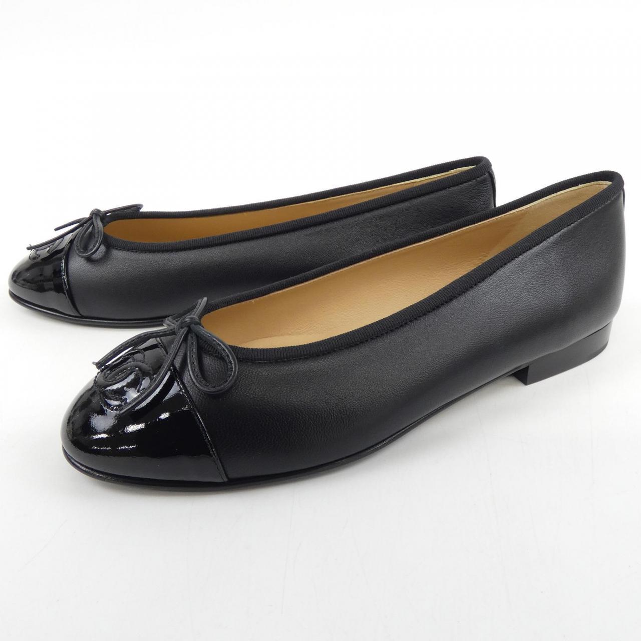 シャネル CHANEL バレリーナ G02819Y01552 フラットシューズ