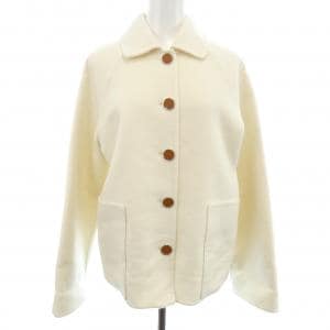 エルメス HERMES ダブルフェイス クルードセル ラムスキンボタン 4E0102DA コート