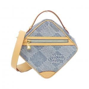 ルイヴィトン ダミエ デニム 3D チェス メッセンジャー N40706 ショルダーバッグ