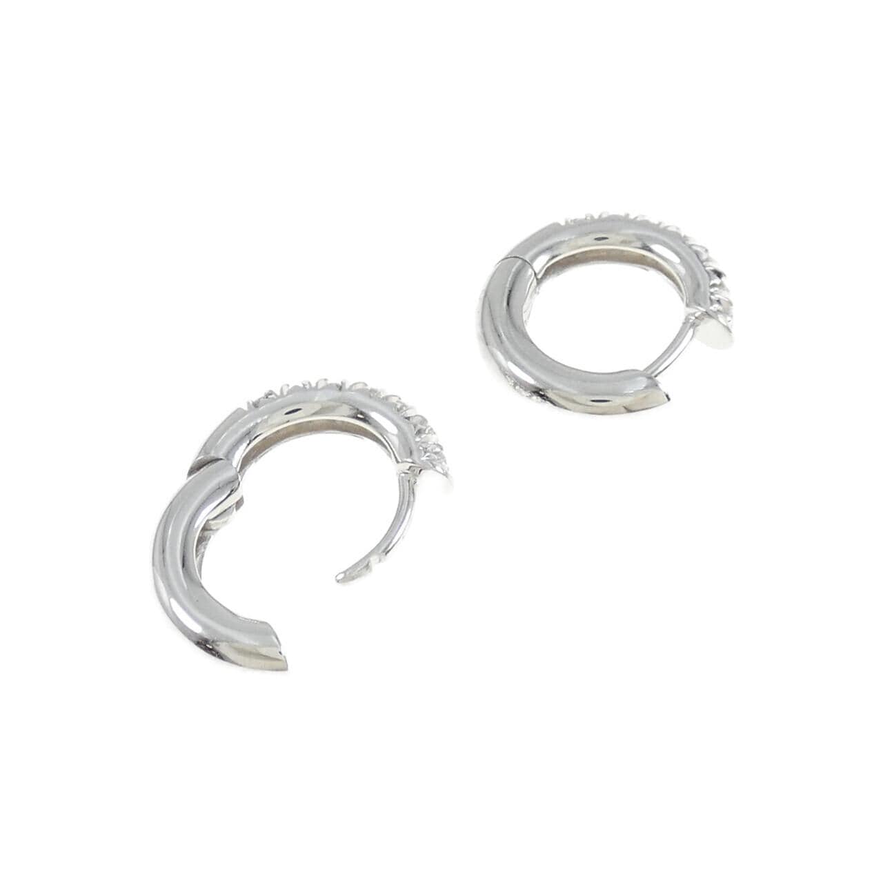 18KTWG Diamond Earrings
