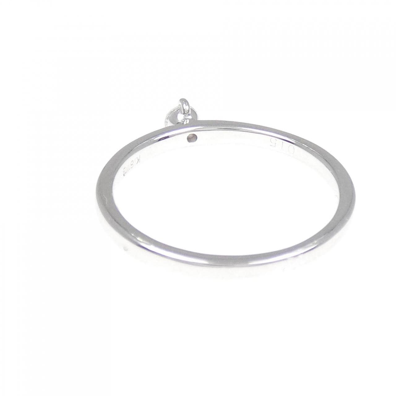 K18WG ダイヤモンド リング 0.15CT
