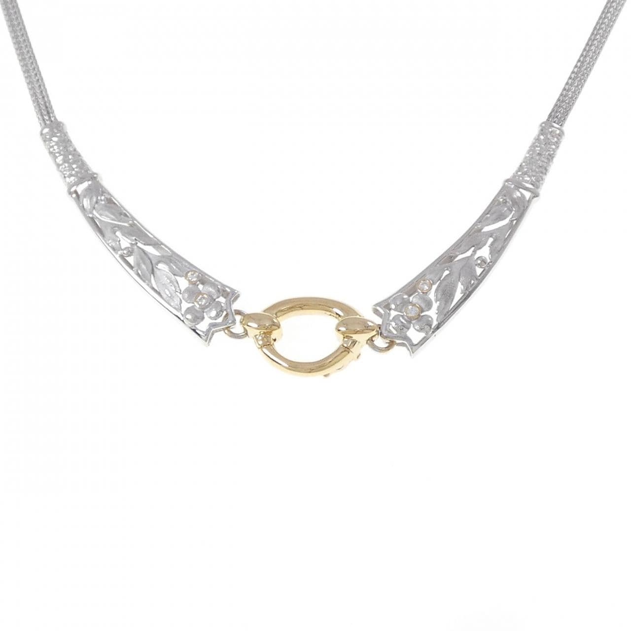 アズ タイム ダイヤモンド ネックレス