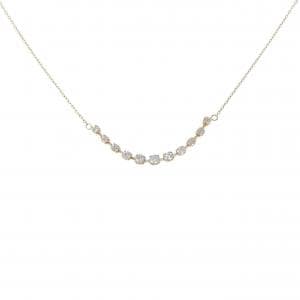 K18YG ダイヤモンド ネックレス 0.30CT