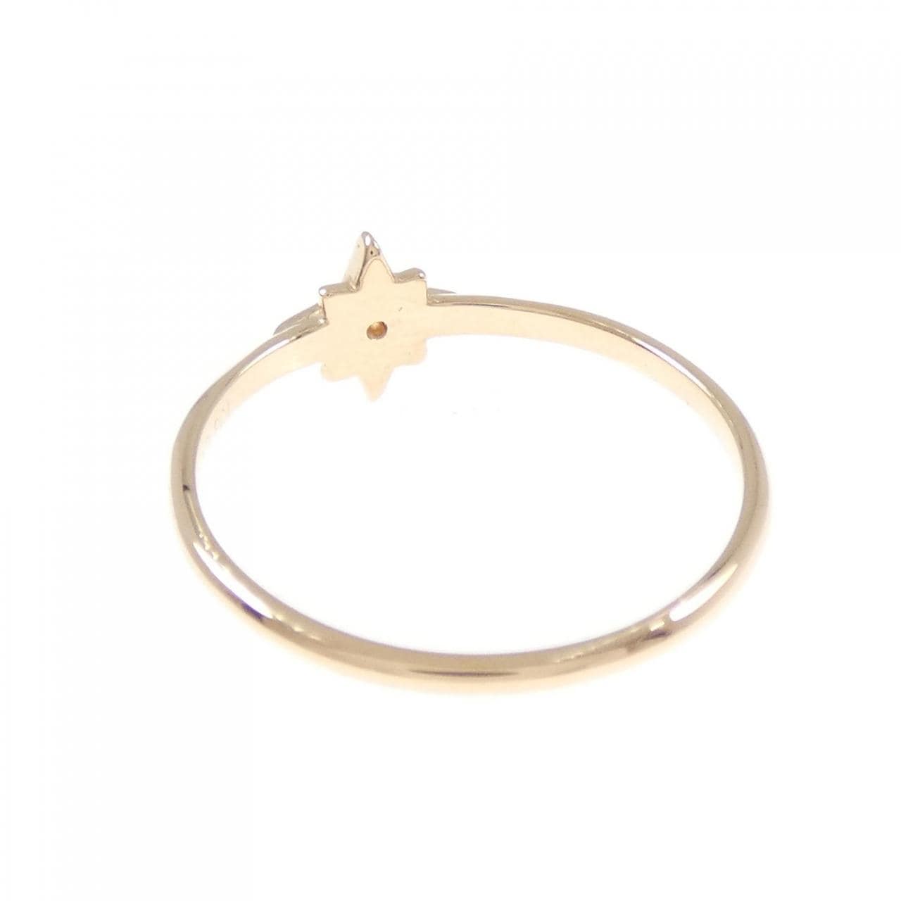 K18PG ダイヤモンド リング 0.015CT