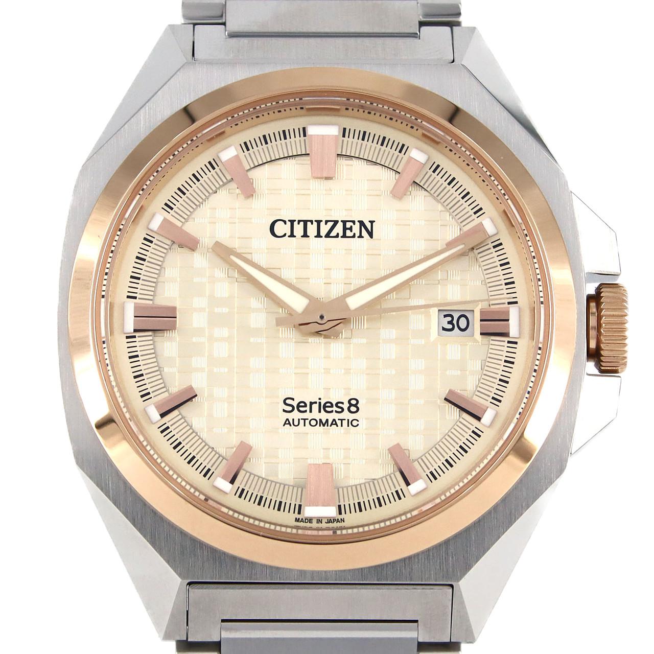 [新品] CITIZEN Series 8 9051-006V502/NB6059-57P SSxGP自動上弦