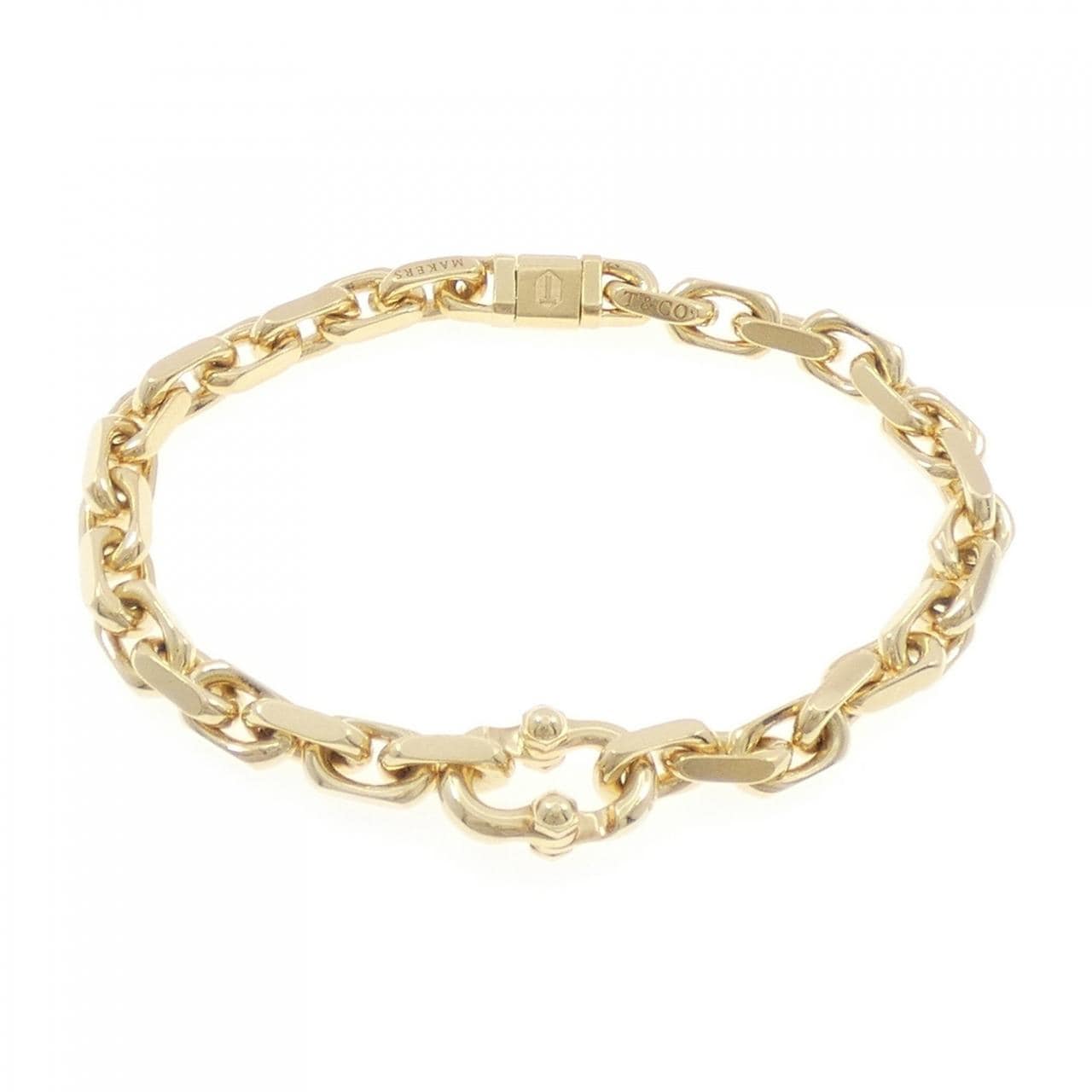 Aランク】ティファニー TIFFANY&Co. 1837 メイカーズナローカフ
