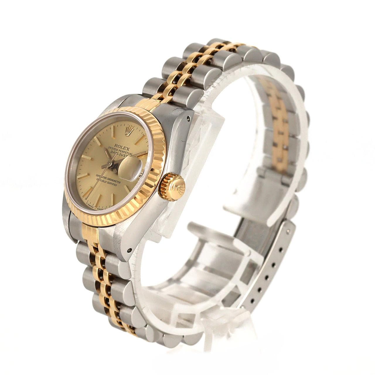 ロレックス デイトジャスト 69173 SSxYG 自動巻 E番