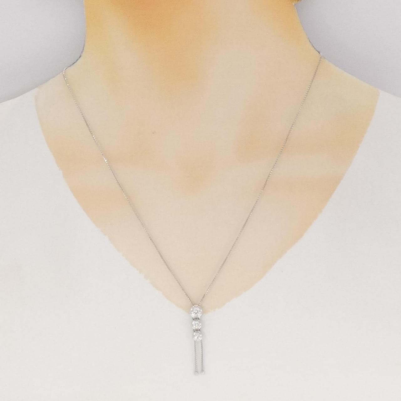 タサキ ダイヤモンド ネックレス 0.56CT