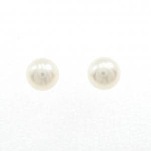 K14WG アコヤパール ピアス 7.6mm
